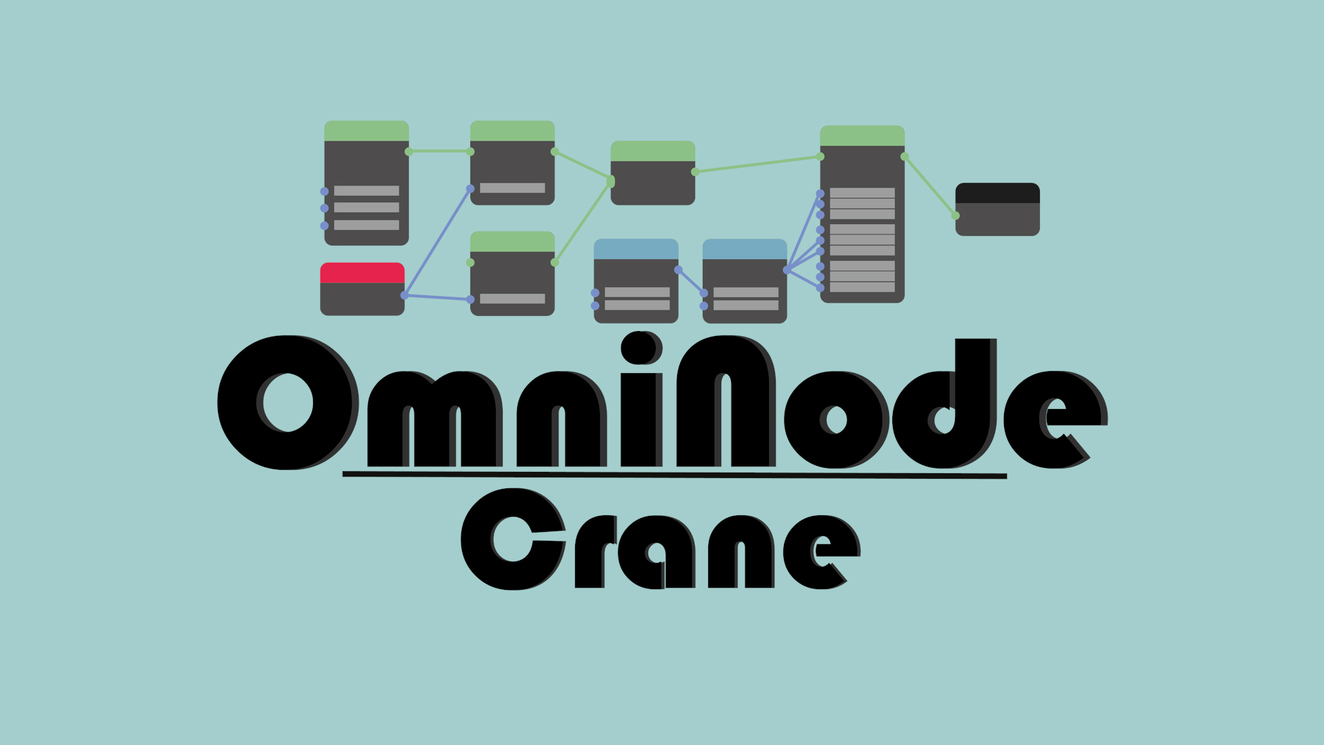 Omninode Crane - 3D creation project image 1 - Blender, Geometry Nodes Austria Vienna