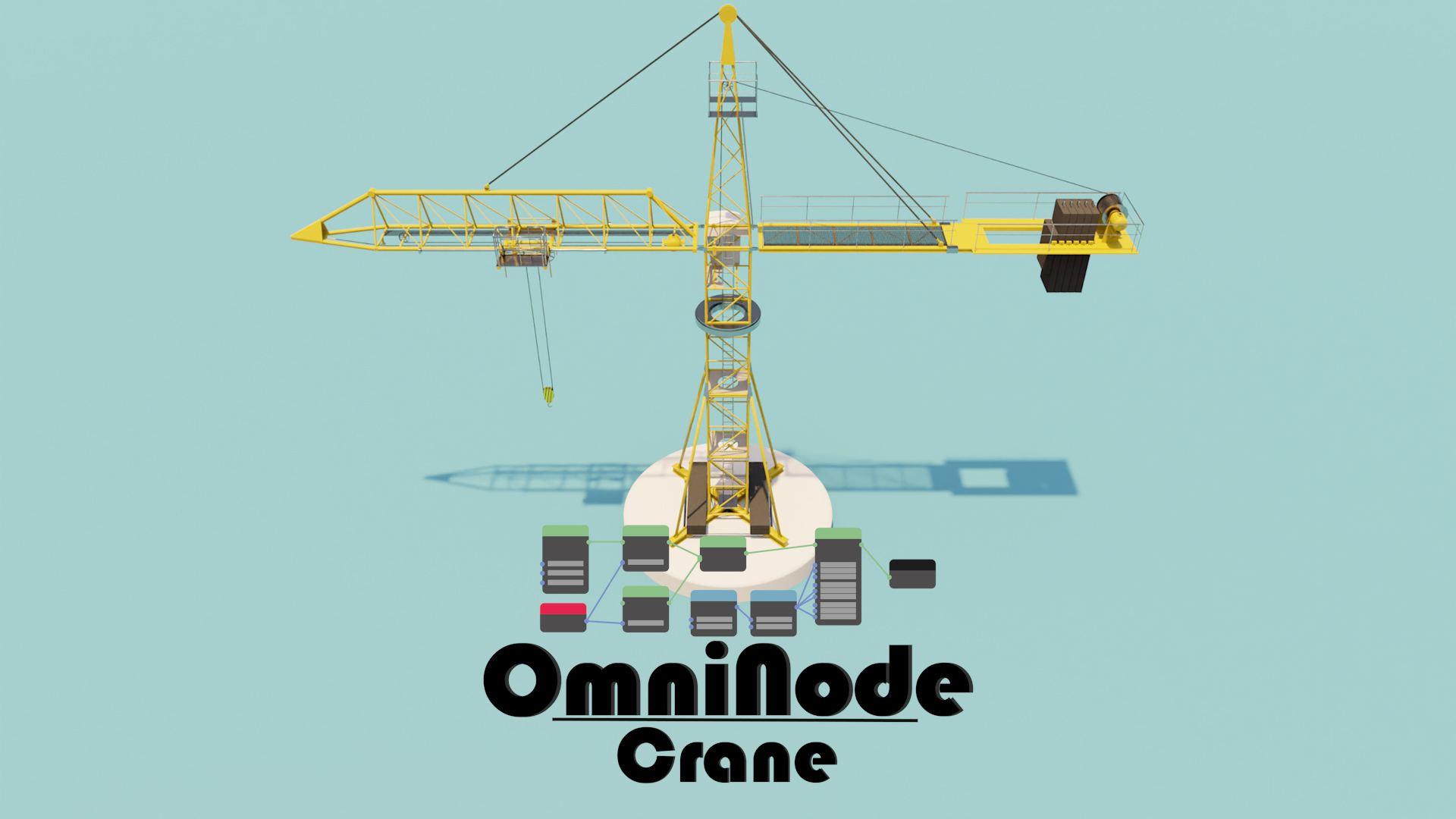 Omninode Crane - 3D creation project image 2 - Blender, Geometry Nodes Austria Vienna
